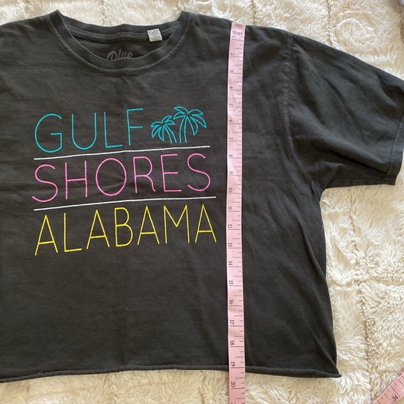 🌼 Blue 84 crop t-shirt Gulf Shores Alabama - Picture 10 of 11